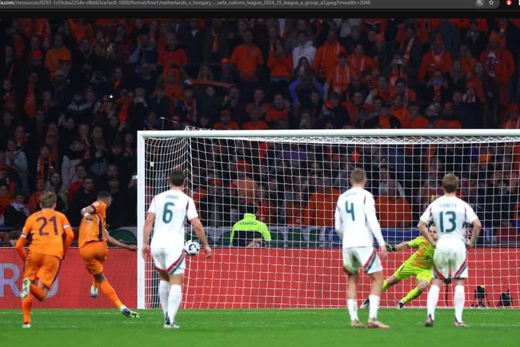 Belanda Menang Telak atas Hongaria 4-0