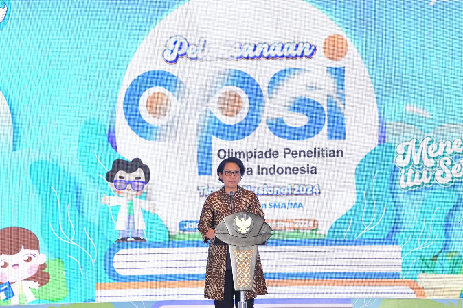 OPSI 2024: Penelitian Sebagai Kunci Pengembangan Prestasi dan Karakter Siswa