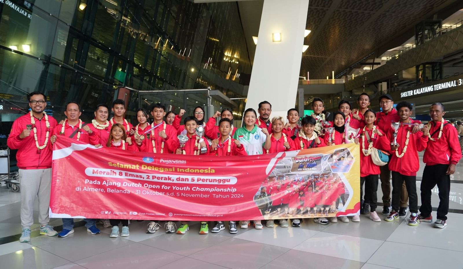 Kejuaraan Karate Belanda: Pelajar Indonesia Raih 15 Medali