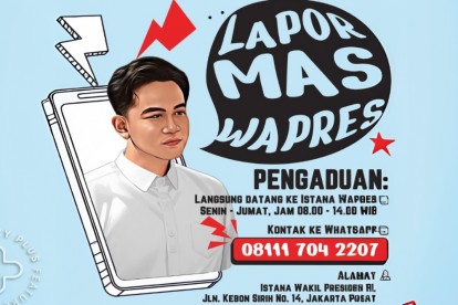 Gibran Buka Hotline Pengaduan Lewat WhatsApp, Masyarakat Menyambut Antusias