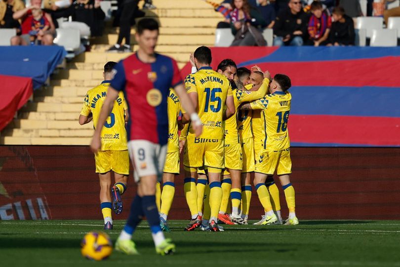 Barcelona Tersungkur di Kandang, Las Palmas Menang 2-1