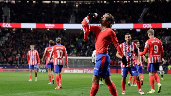 Atletico Madrid Menang Dramatis 4-3 atas Sevilla