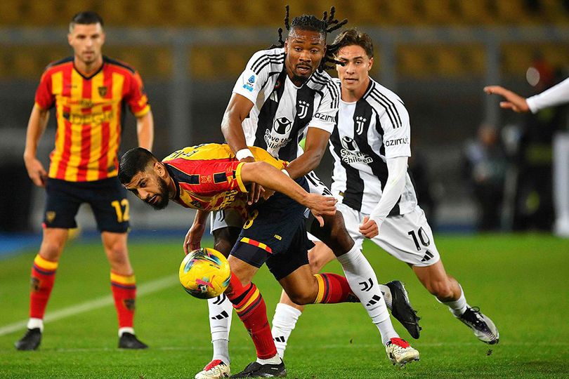 Lecce Tahan Imbang Juventus 1-1 di Kandang Sendiri
