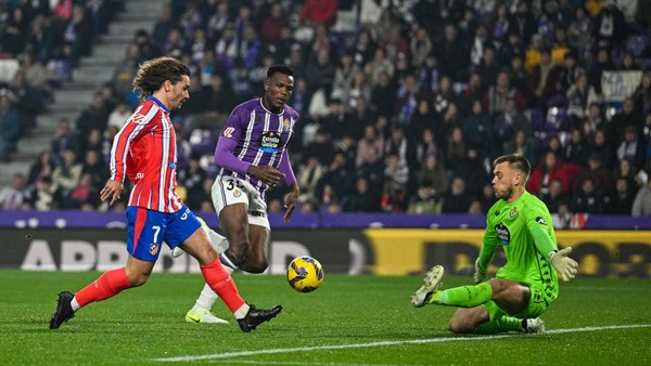 Atletico Madrid Pesta Gol 5-0, Kalahkan Valladolid dan Dekati Barcelona