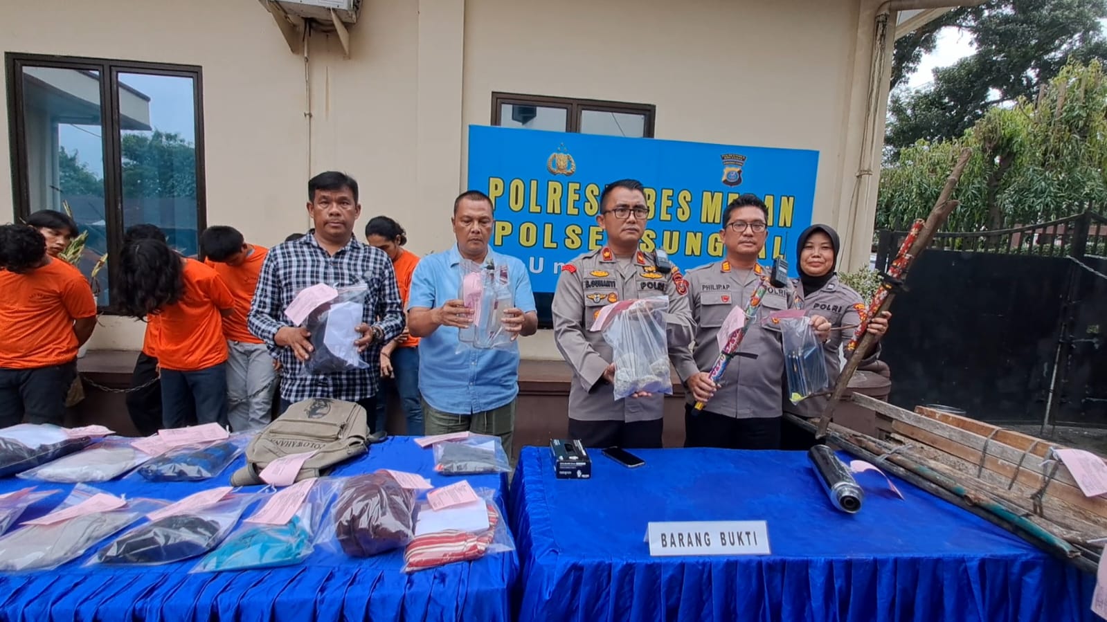 Polisi Tetapkan 13 Tersangka Tawuran Mahasiswa di Medan