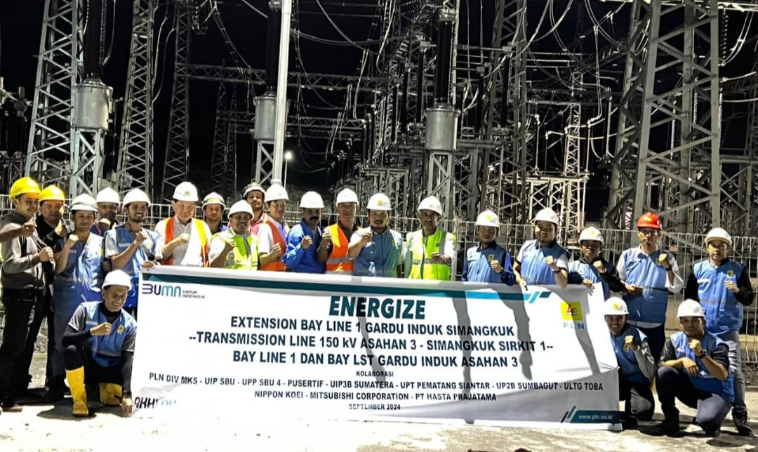 Jelang Natal 2024 dan Tahun Baru 2025, GI dan SUTT Asahan 3 - Simangkuk Resmi Energize