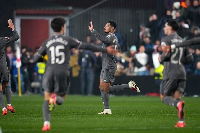 Real Madrid Gagal Salip Barcelona, Ditahan Imbang Rayo 3-3