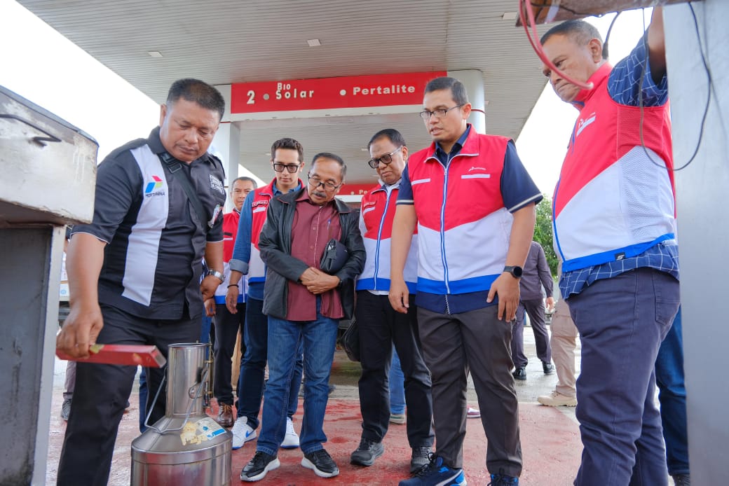 Komisaris Utama PT Pertamina Patra Niaga Tinjau Kesiapan BBM dan LPG di Sumut Jelang Nataru