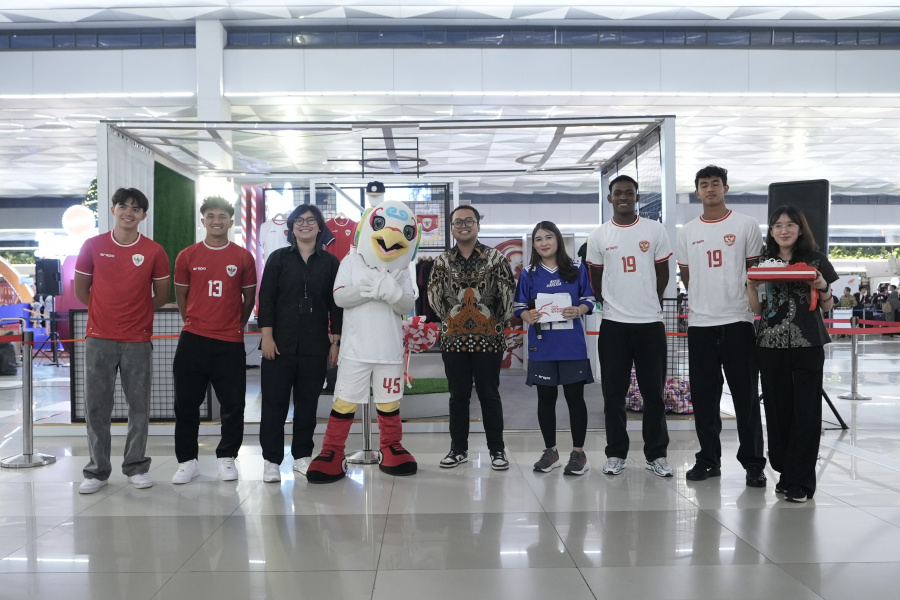 Dukung Timnas Indonesia, Garuda Official Store Dibuka di Terminal 3 Bandara Soekarno-Hatta