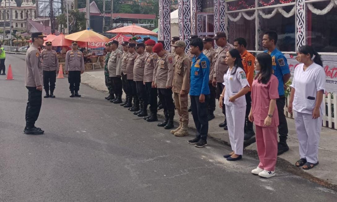 Dukung Kelancaran Libur Nataru, Tiga Pos Dibangun di Parapat