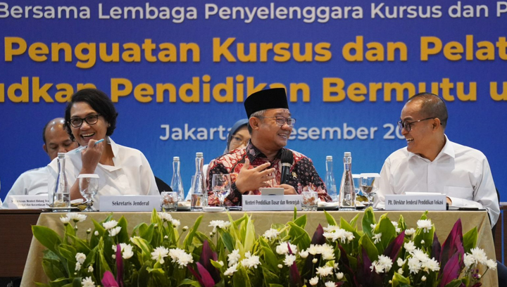 Mendikdasmen: Kemitraan LKP Kunci Penguatan Pendidikan Nonformal