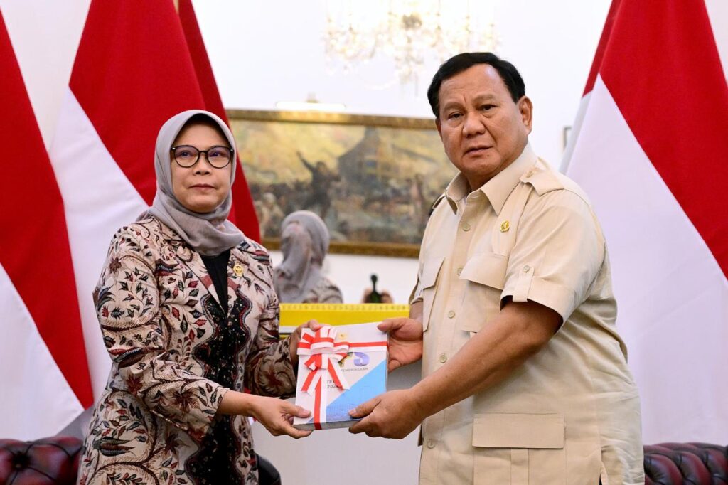 Presiden Prabowo Menerima Laporan IHPS I 2024 dari BPK