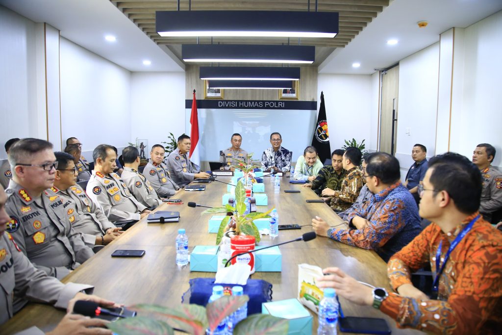 Divisi Humas Polri Terima Kunjungan Audit BPK Tahun Anggaran 2024