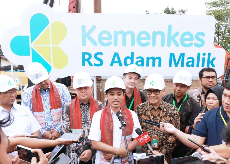 Pusat Onkologi Pertama di Sumatera Utara Resmi Dibangun Kemenkes