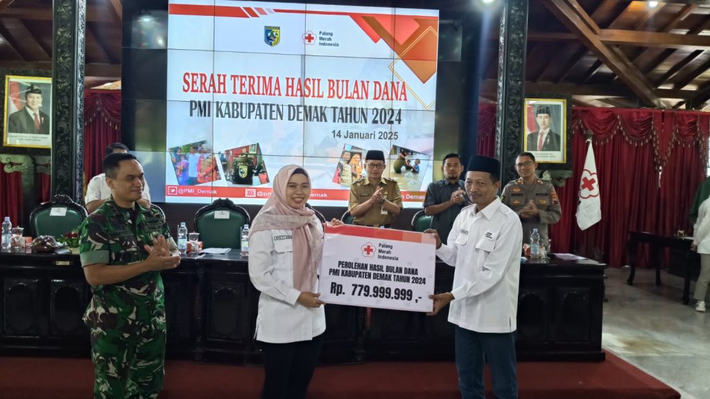 Perolehan Bulan Dana PMI Demak 2024 Meningkat Signifikan