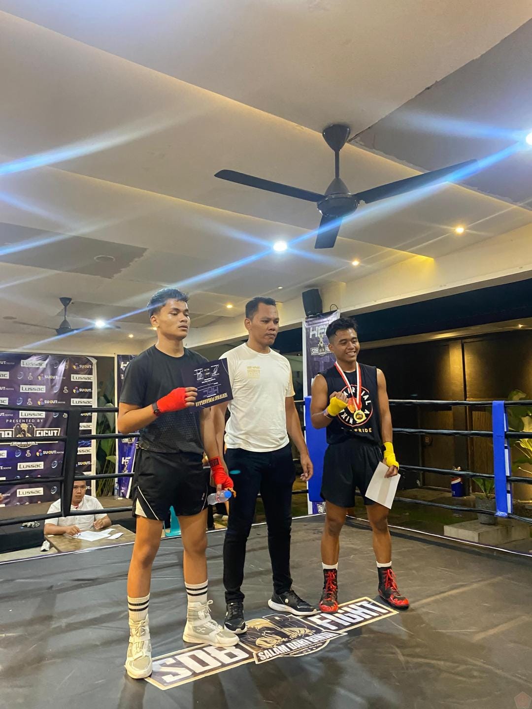 Prajurit Pasmar 3 Raih Medali Emas dalam Kejuaraan Salam Dari Binjai Boxing