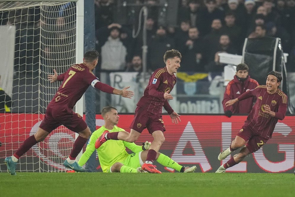 AS Roma Menang 2-0 atas Lazio di Derby della Capitale