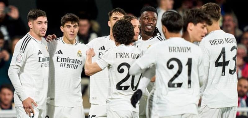 Real Madrid Lolos ke Babak 16 Besar Copa del Rey Usai Menang Telak 5-0 atas Deportivo Minera