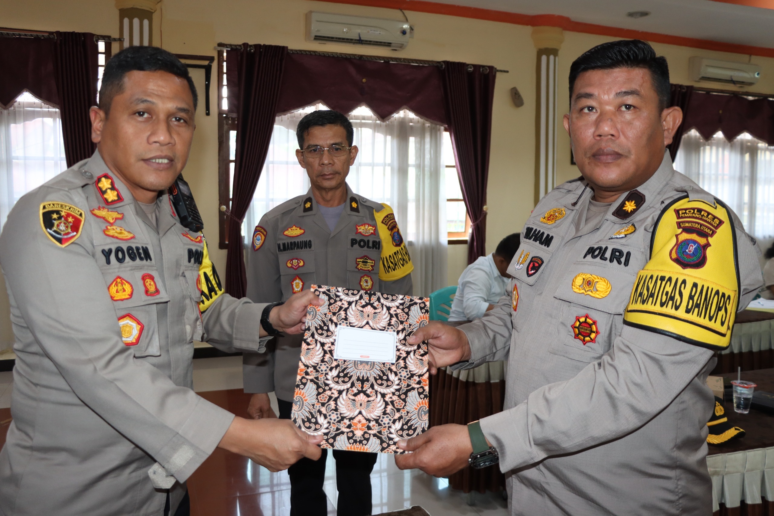 Penandatanganan Fakta Integritas dan Sosialisasi DIPA RKA/KL TA 2025 di Polres Pematangsiantar
