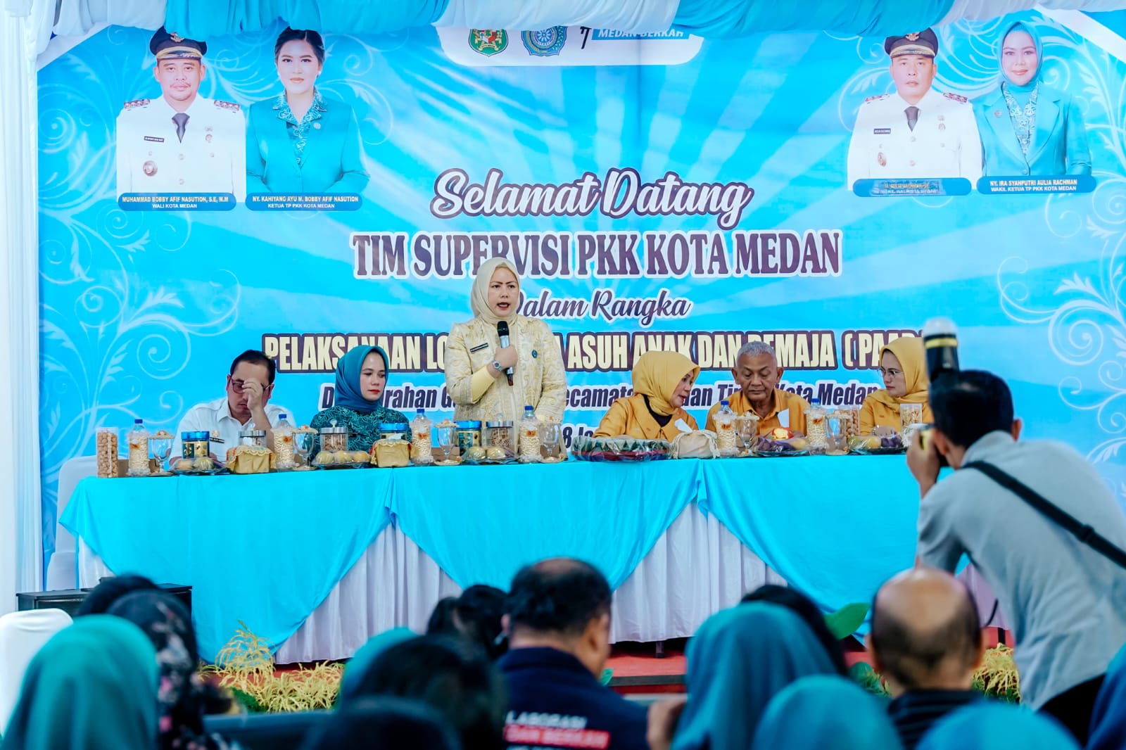 TP PKK Kota Medan Supervisi Lomba Pola Asuh Anak dan Remaja