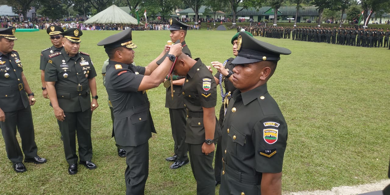 230 Prajurit Bintara TNI AD Dilantik, Pangdam I/BB Tegaskan Kesiapan Dukung Program Pemerintah