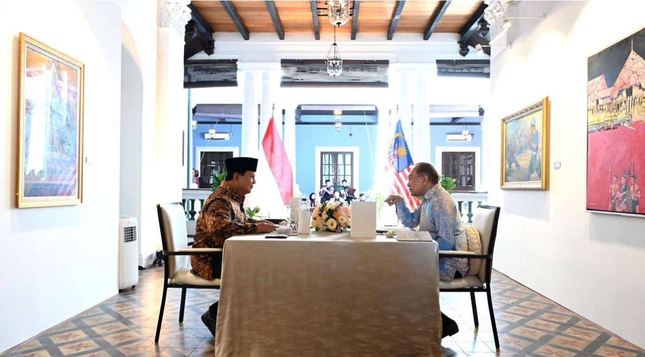 Rumah Tangsi Jadi Tempat Pertemuan Strategis Presiden Prabowo dan PM Anwar Ibrahim