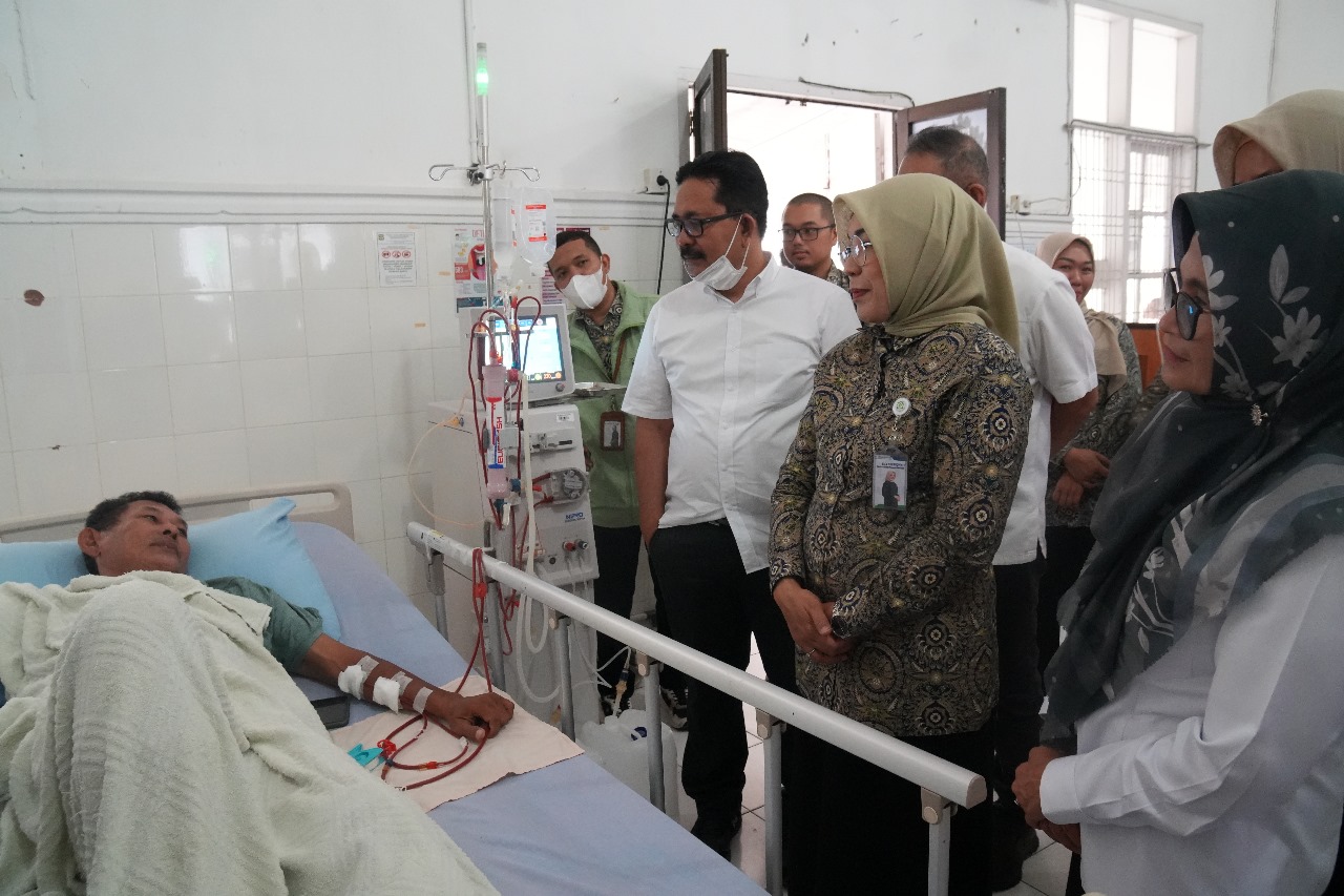 Tinjau Layanan Kesehatan, Wali Kota Pematangsiantar dan Direktur BPJS Kesehatan Kunjungi RS Djasamen Saragih