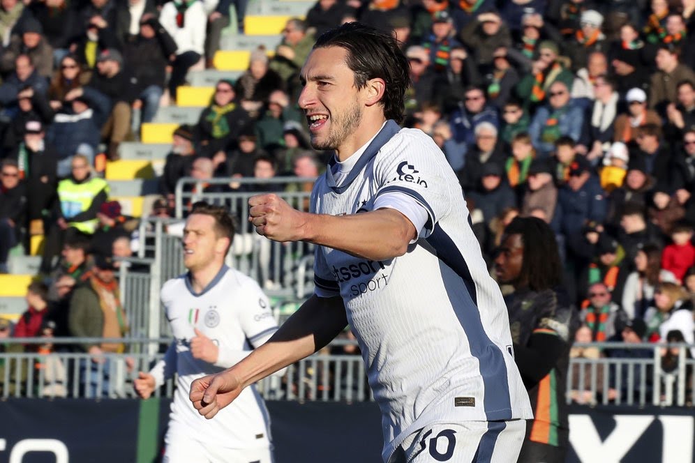 Inter Milan Menang Tipis atas Venezia, Matteo Darmian Jadi Pahlawan