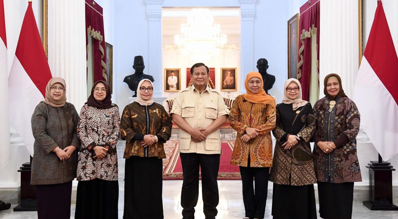 Presiden Prabowo Apresiasi Program Inovatif Muslimat NU dalam Audiensi di Istana Merdeka