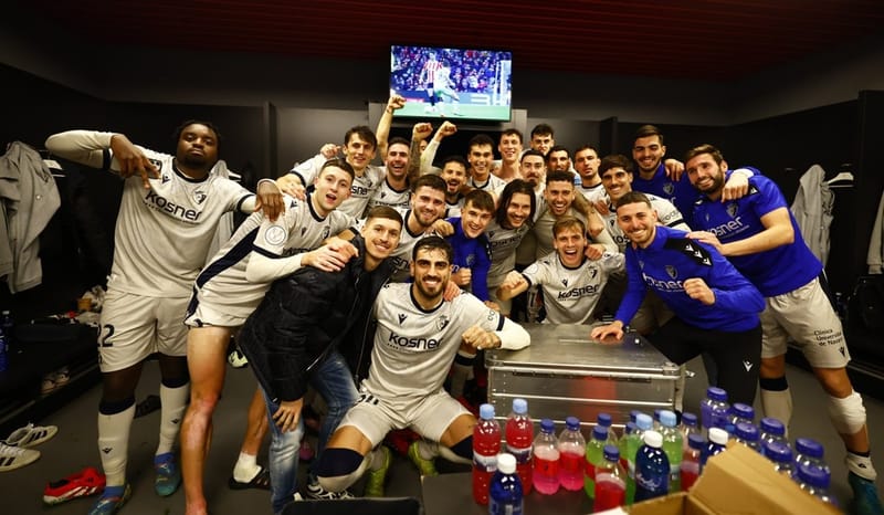 Osasuna Singkirkan Juara Bertahan Athletic Bilbao di Copa del Rey