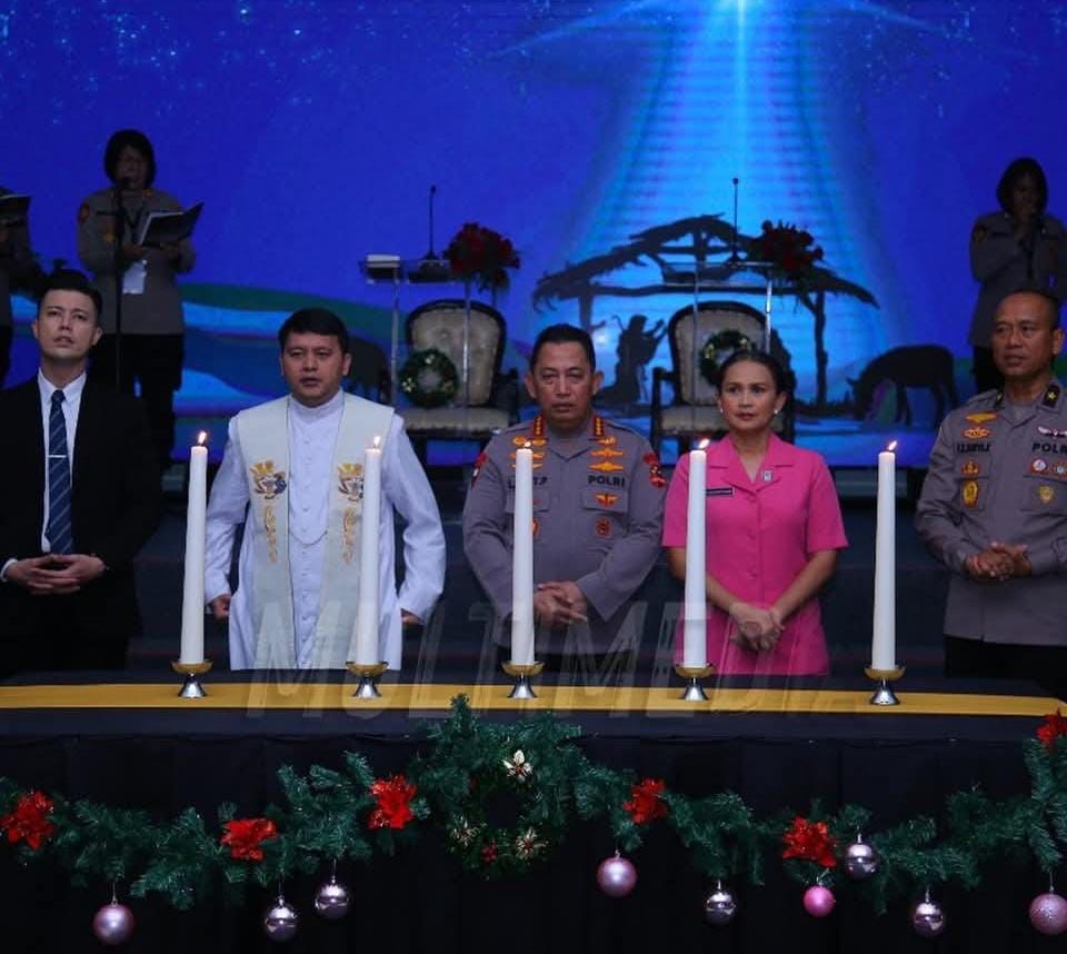 Pesan Kapolri di Perayaan Natal Mabes Polri 2024: Jaga Stabilitas Nasional