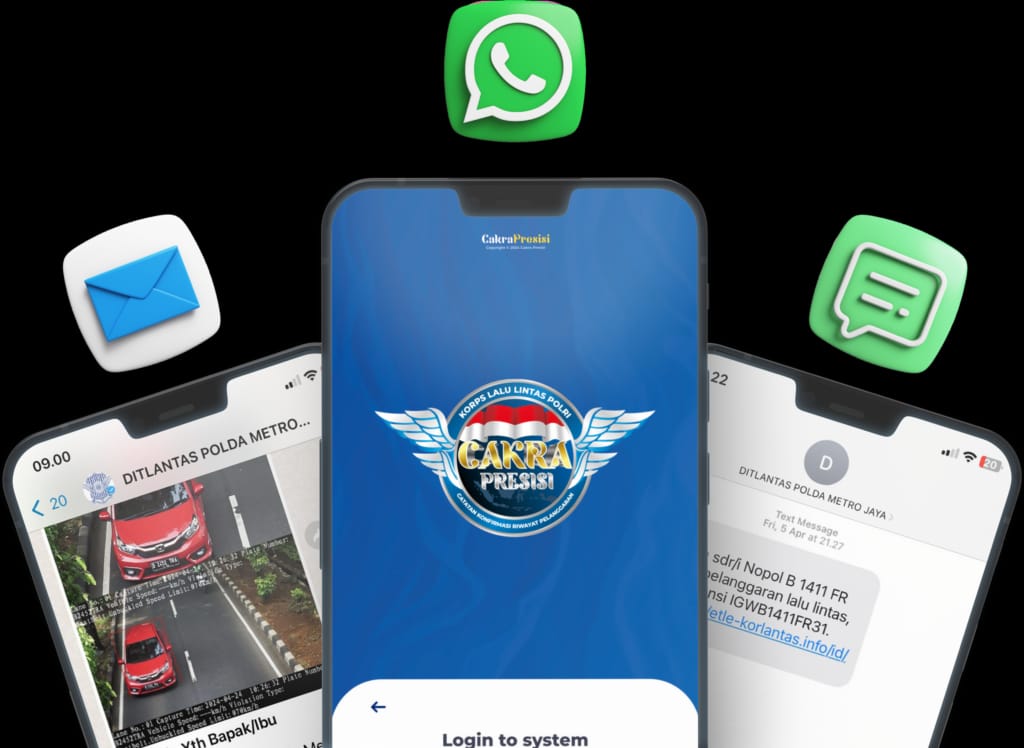 Polda Metro Jaya Terapkan Tilang Elektronik Melalui WhatsApp