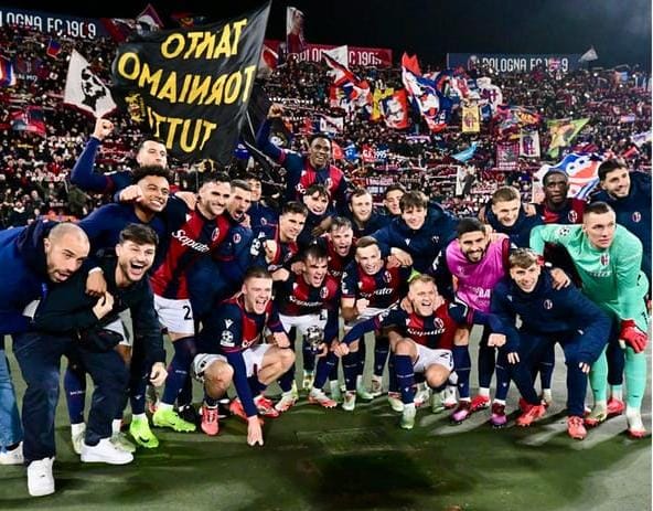 Bologna Taklukkan Borussia Dortmund 2-1 di Liga Champions