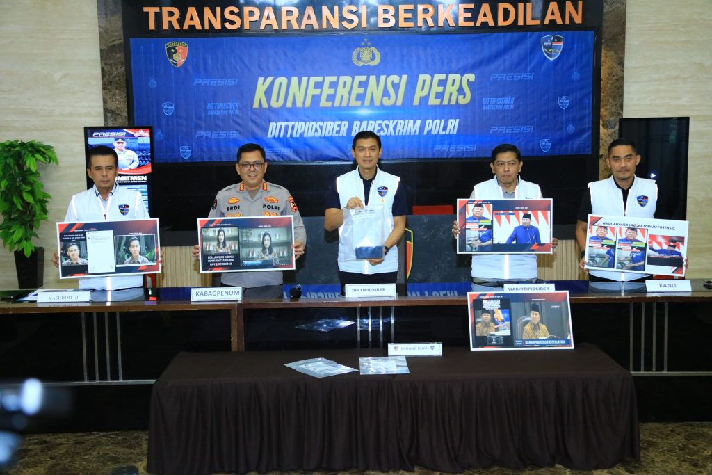Bareskrim Polri Tangkap Pelaku Penipuan Bermodus Deepfake Presiden Prabowo