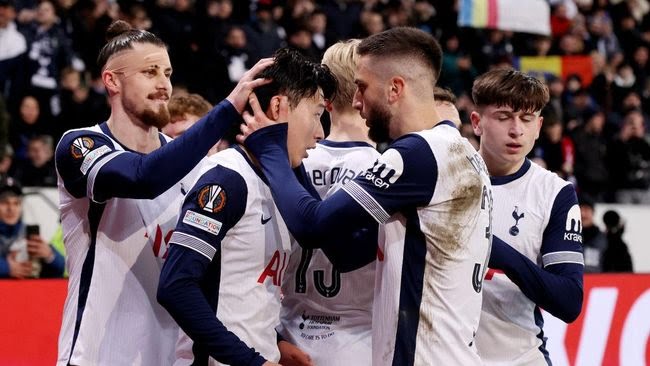 Tottenham Hotspur Kalahkan Hoffenheim 3-2 di Liga Europa