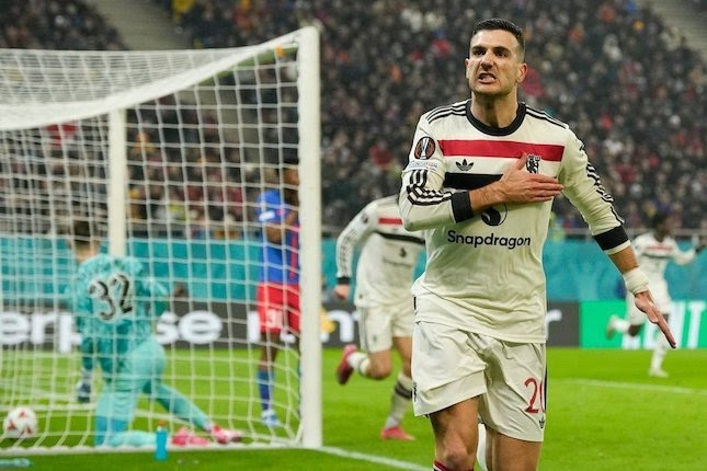Manchester United Bungkam FCSB 2-0, Lolos ke 16 Besar Liga Europa