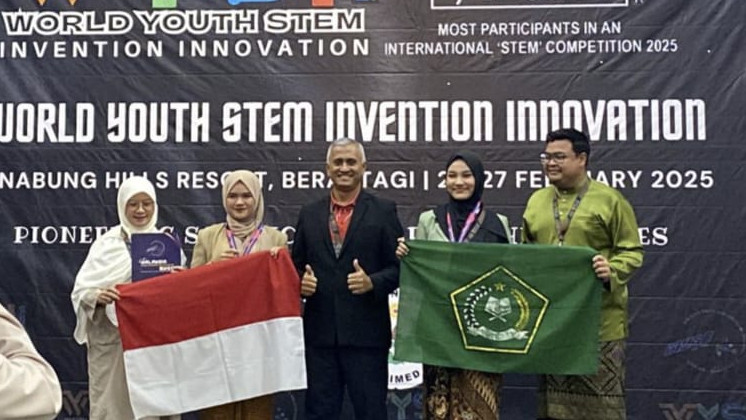 Siswa MAN 1 Medan Sabet Medali Perak di World Youth STEM 2025