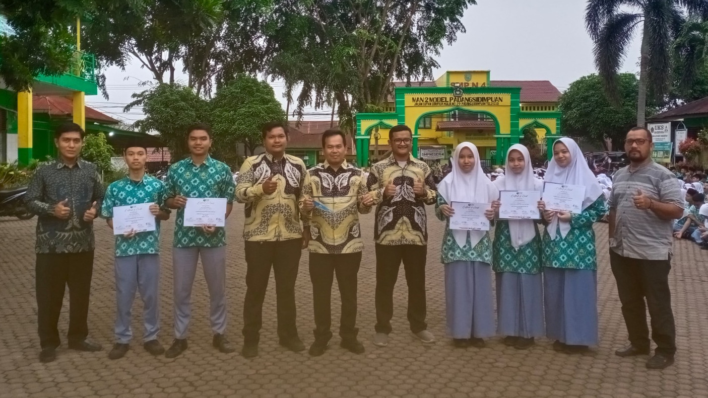 Tim Riset MAN 2 Padangsidimpuan Ukir Prestasi, Sabet Medali Perak GYIIF 2025