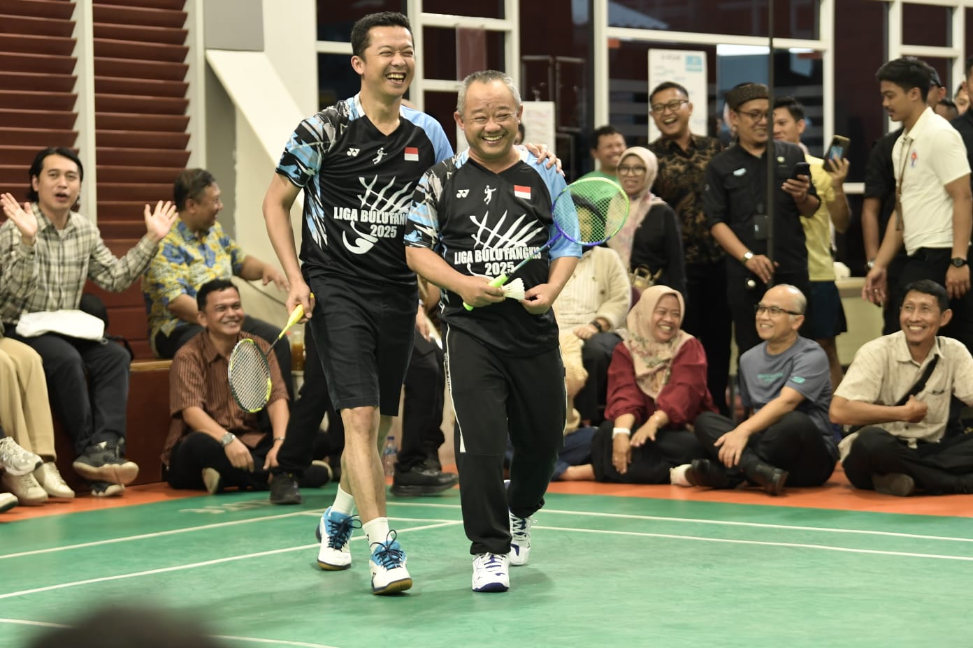 Mendikdasmen Abdul Mu’ti Tutup Liga Bulu Tangkis Kemendikdasmen 2025, Pererat Sinergi Lintas K/L