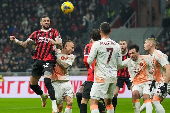 AC Milan Sikat AS Roma 3-1, Melaju ke Semifinal Coppa Italia