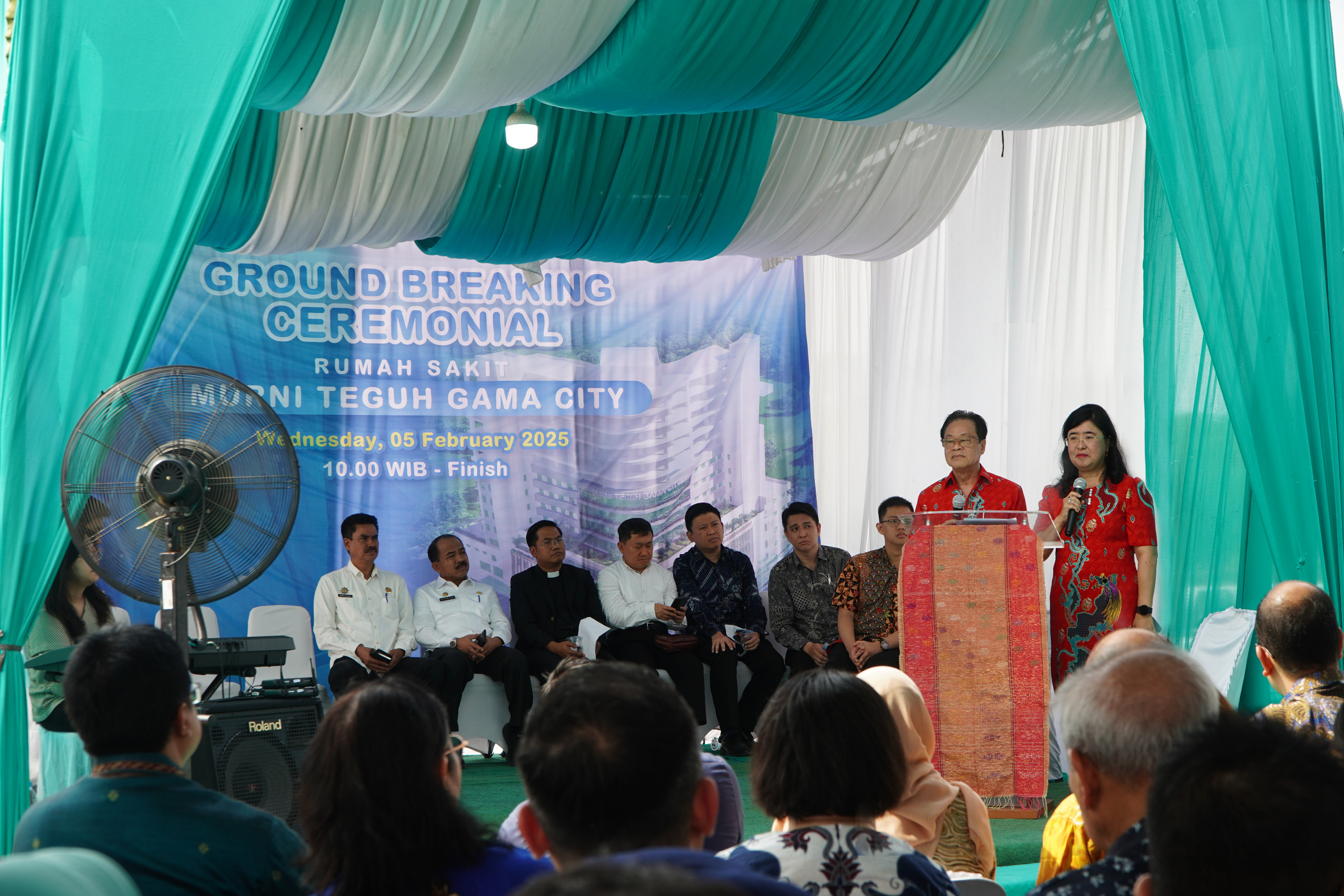Pembangunan RS Murni Teguh Gama City Resmi Dimulai dengan Pemasangan Tiang Pancang