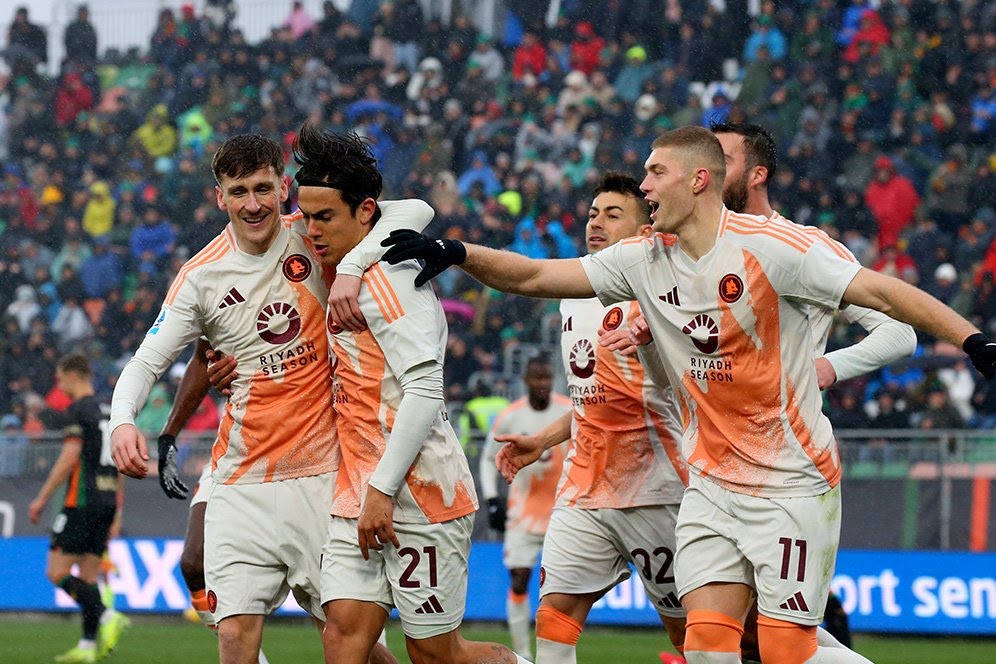 Dybala Bawa Roma Menang Tipis 1-0 atas Venezia di Serie A