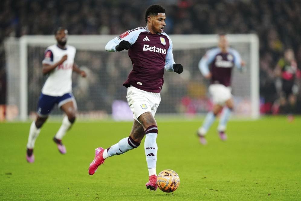 Marcus Rashford Debut untuk Aston Villa, The Villans Singkirkan Tottenham dari Piala FA