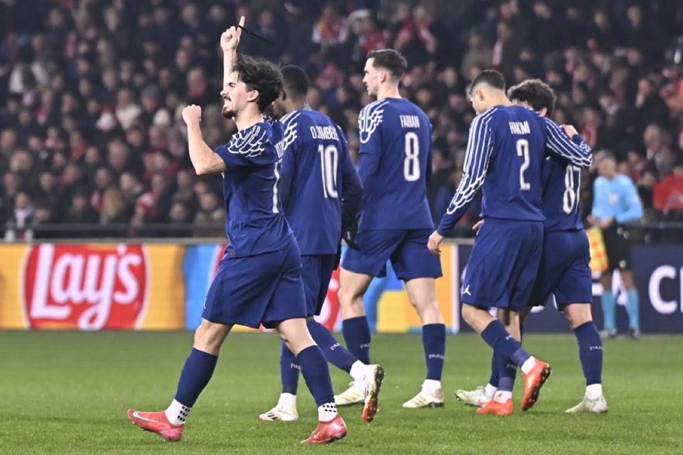 PSG Bungkam Brest 3-0, Dembele Bersinar dengan Dua Gol