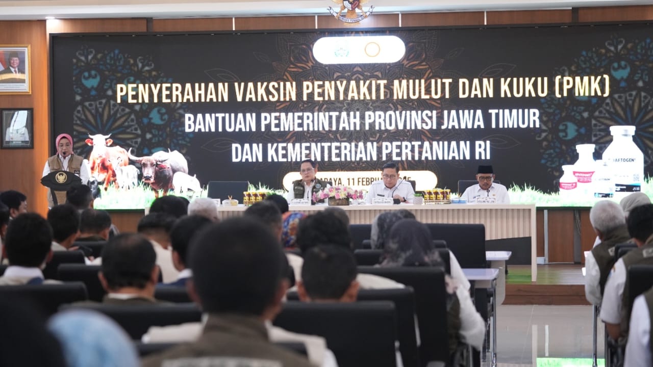 Jatim Terima 652.300 Dosis Vaksin PMK Tahap Kedua, Pemerintah Percepat Pengendalian Wabah