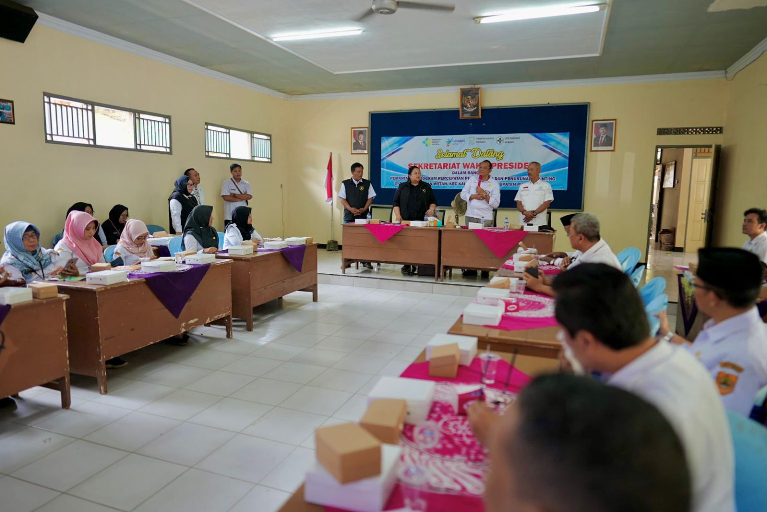 Setwapres RI dan Pemprov Jateng Pantau Percepatan Penurunan Stunting di Purbalingga