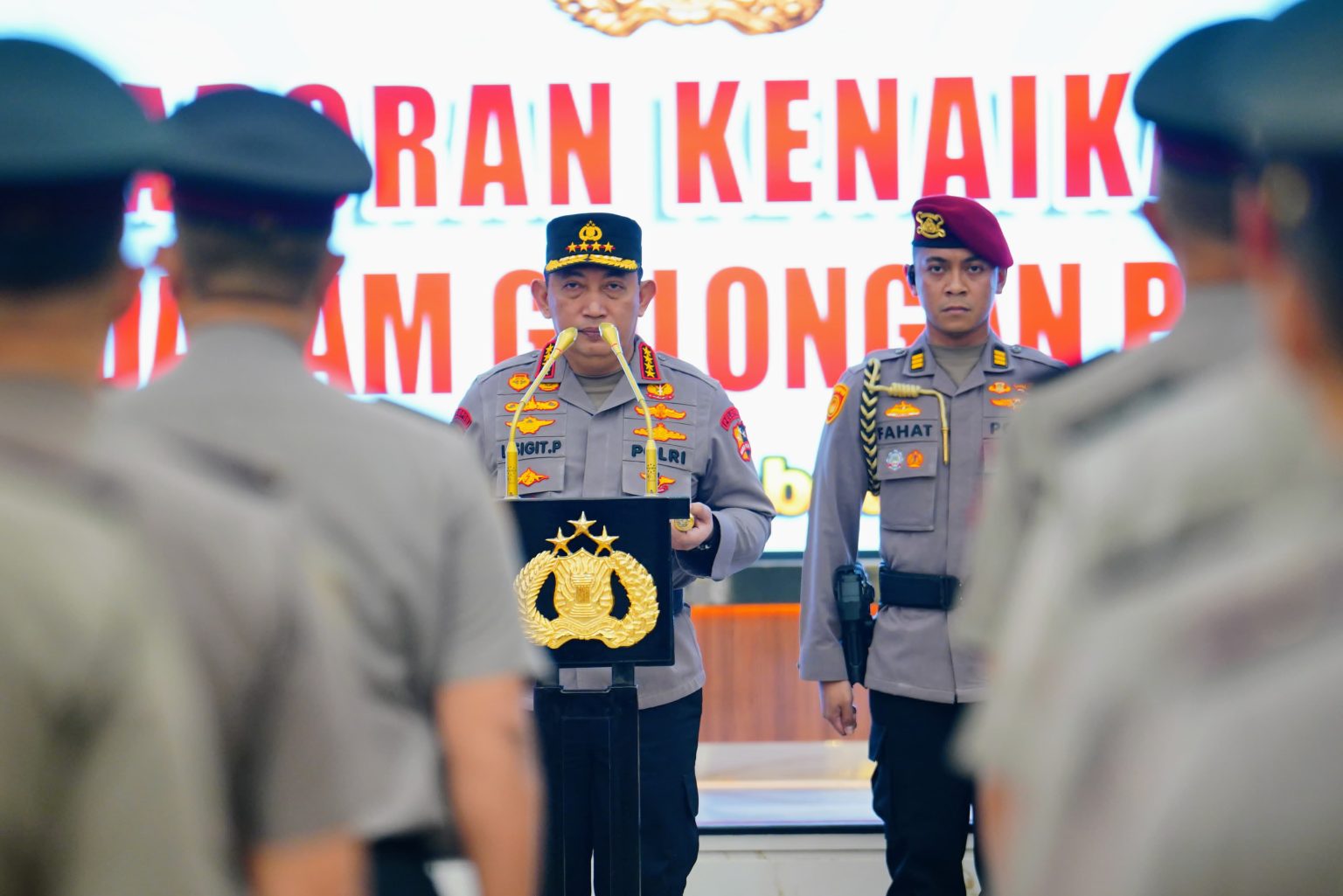 22 Perwira Tinggi Polri Naik Pangkat