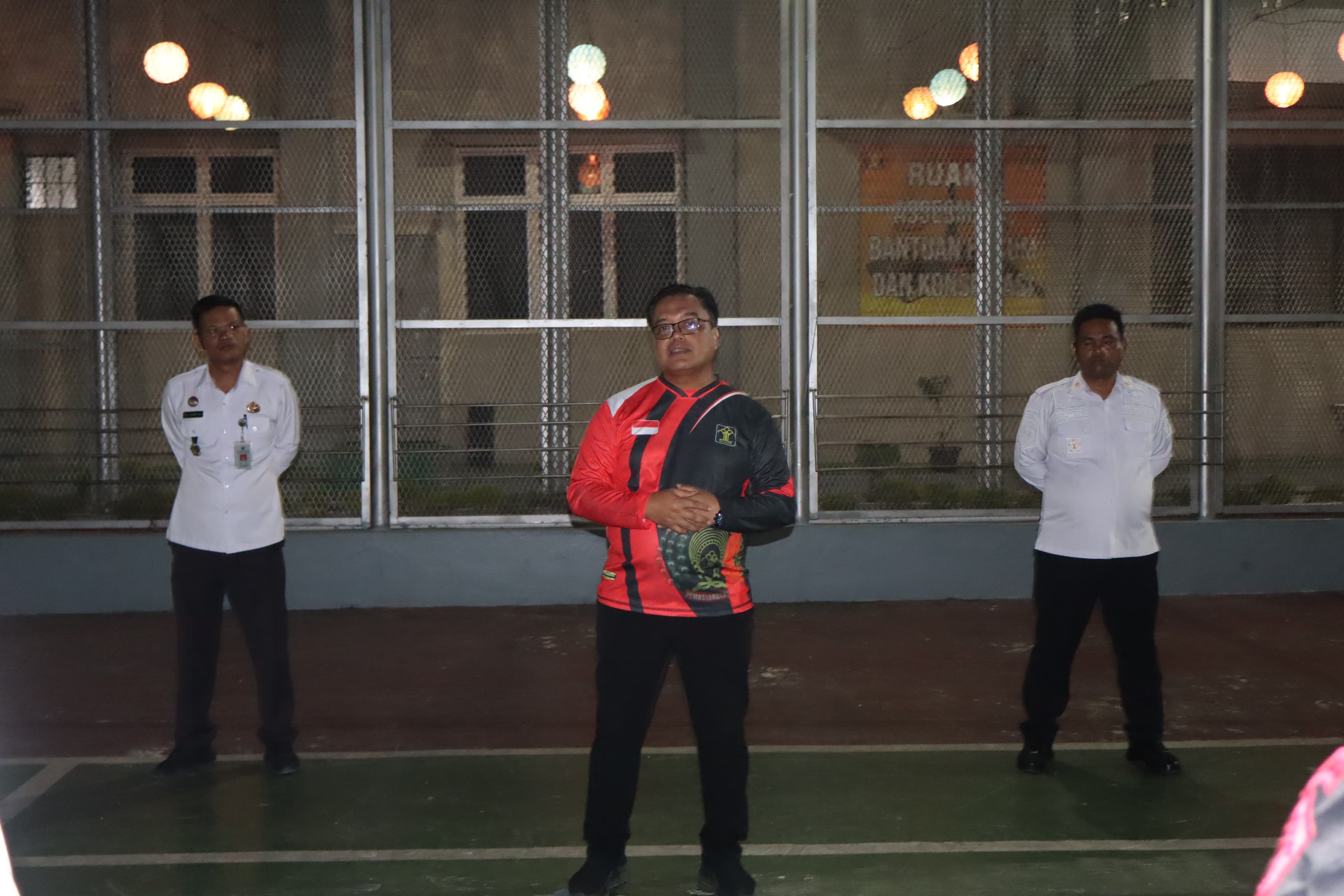 Tingkatkan Kewaspadaan, Lapas Kelas IIA Pancurbatu Gelar Razia Malam Hari