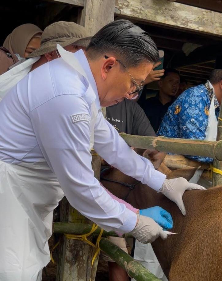 Kementan Genjot Vaksinasi PMK, Kasus Menurun Drastis di Berbagai Daerah