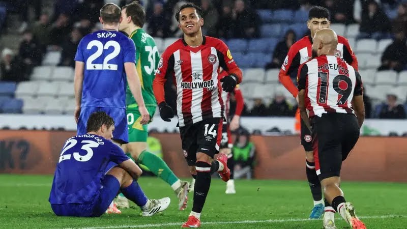 Leicester City Terpuruk di Papan Bawah Usai Dibantai Brentford 0-4